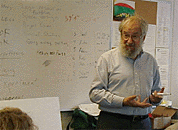 Seymour Papert leading a class